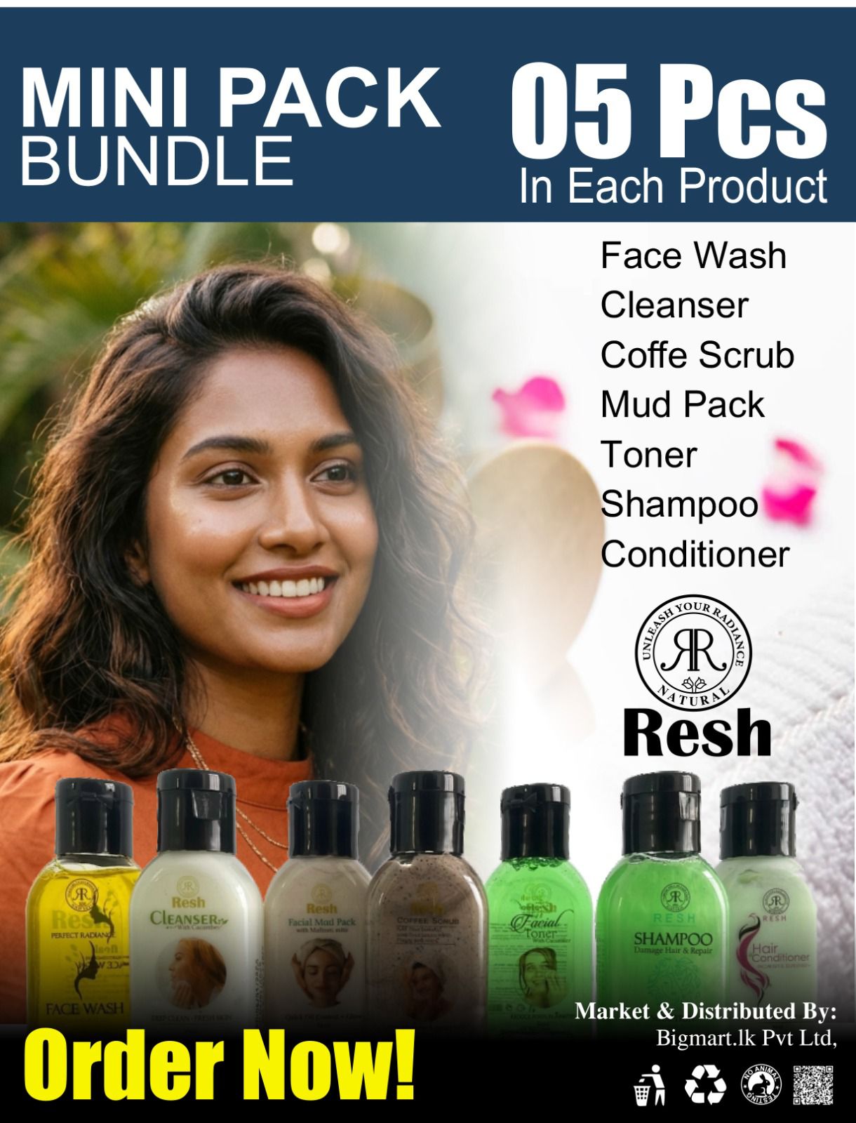 Mini Pack Bundle 05 pcs in Each Product